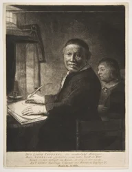 Lieven Willemsz van Coppenol with His Grandson