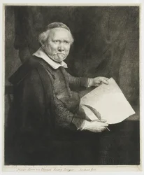 Lieven Willemsz. van Coppenol, Writing Master: The Larger Plate