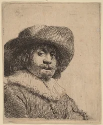 Man in a Broad-Brimmed Hat