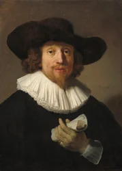 Man with Sheet of Music, 1633