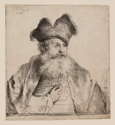 Old Man with a Divided Fur Cap