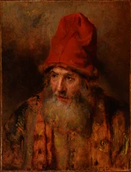 Old Man with a Tall, Fur-Edged Cap