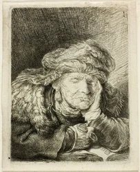 Old Woman Sleeping
