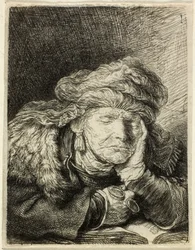Old Woman Sleeping