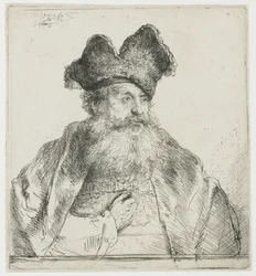 Old Man with a Divided Fur Cap