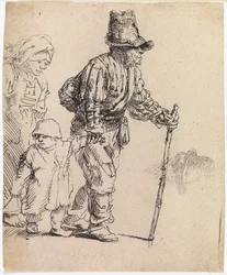 Peasant Family on the Tramp