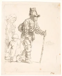 Peasant Family on the Tramp