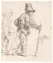 Peasant Family on the Tramp