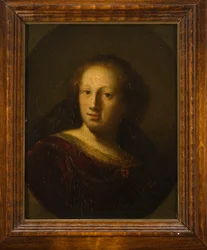 Portrait of a Woman with a Ruby Pendant