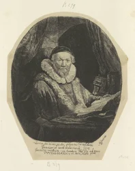 Portrait of the Remonstrant Minister Jan Wtenbogaert