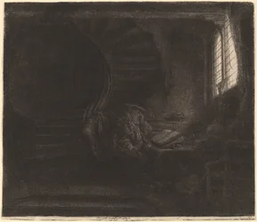 Saint Jerome in a Dark Chamber