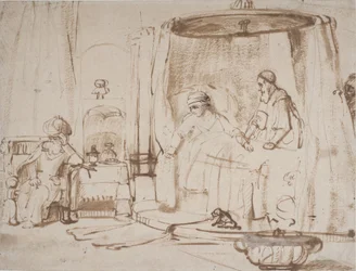 Scene from the Story of Antiochus and Stratonice