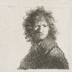 Self-Portrait Frowning