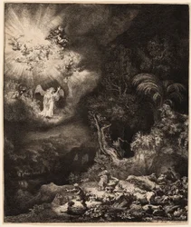 The Angel Appearing to the Shepherds