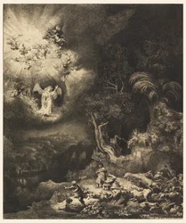 The Angel Appearing to the Shepherds