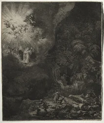 The Angel Appearing to the Shepherds