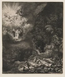 The Angel Appearing to the Shepherds