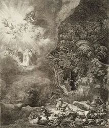 The Angel Appearing to the Shepherds