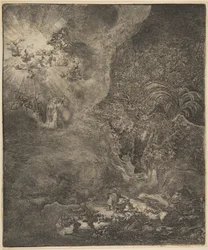The Angel Appearing to the Shepherds