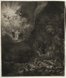 The Angel Appearing to the Shepherds