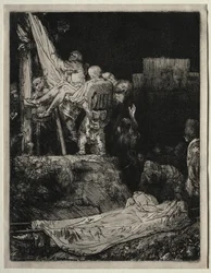 The Descent from the Cross by Torchlight, 1654