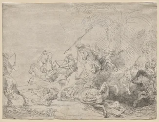 The Large Lion Hunt