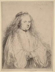 The Little Jewish Bride (Saskia as Saint Catherine)