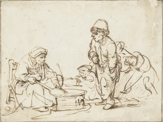 The Pancake Woman, c. 1635