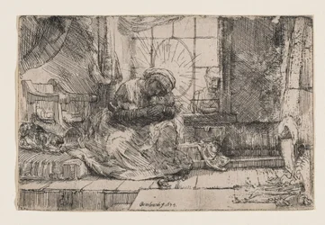 The Virgin and Child with Cat and Snake