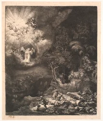 The Angel Appearing to the Shepherds