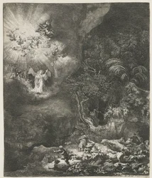 The Angel Appearing to the Shepherds