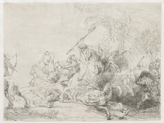 The Large Lion Hunt
