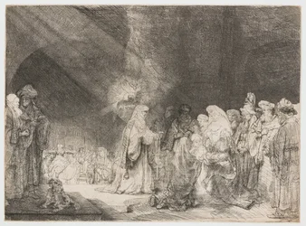 The Presentation in the Temple: Oblong Print