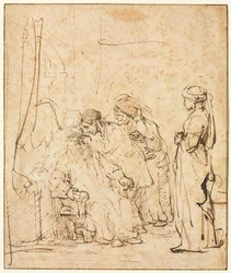 Tobias Healing His Father