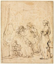 Tobias Healing His Father
