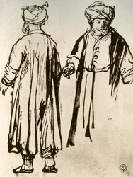 Two Turks Walking