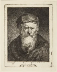Melancholic Old Man
