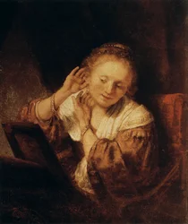 Young Woman with Earrings