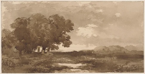 Landscape with Trees on the Left