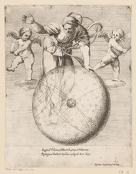 Personification of Providence or Dawn (Prints after Compositions by Raphael)