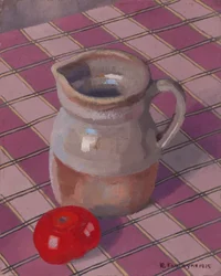 Jug and Tomato