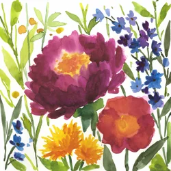 Vibrant Floral Garden