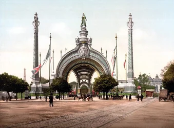Grand Entrance of the 1900 Universal Exhibition in Paris by René Binet.