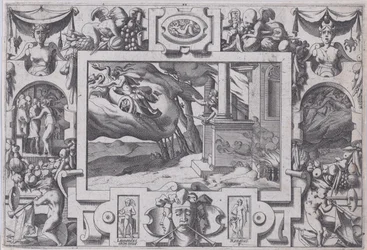Medea Flees from Jason, 1563