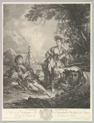 The Rewarded Shepherd, 18th century