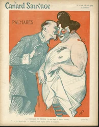 Illustration by Hermann-Paul for The Wild Duck Cover, No. 20
