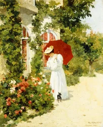 The Red Parasol