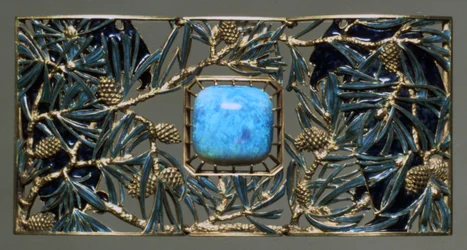 Plaque for Eagles and Pine Choker