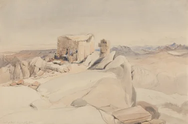 The Summit of Mount Sinai or Jebel Musa, 1840