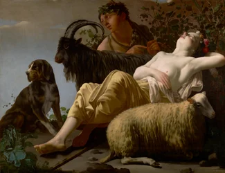 Shepherd and Sleeping Shepherdess